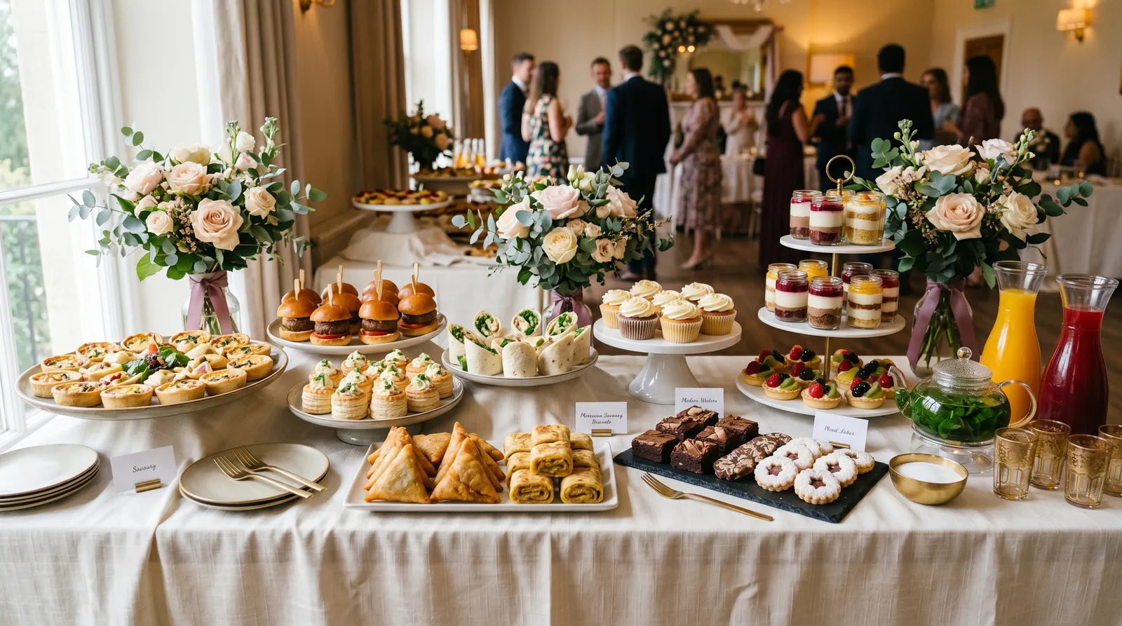 Formule Gold O'Sweet — buffet varié avec verrines