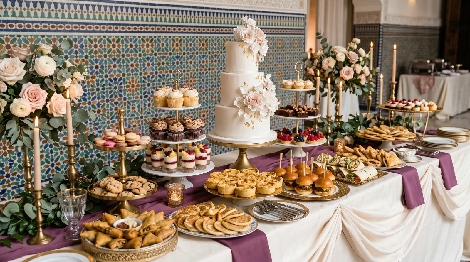 Formule Prestige O'Sweet — buffet premium & gâteau sur mesure